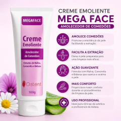 Creme Emoliente 100g Ostent Cosméticos - Rental Beauty Shop