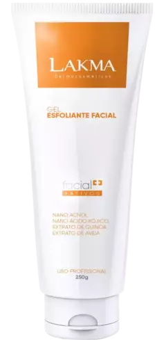Gel esfoliante facial