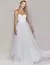 Vestido Miami branco estilo princesa, tomara que caia com saia de tule fluida ideal para noiva, pré weeding, casamento civil