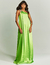 Vestido De Festa Longo Reto Verde Morgan - comprar online