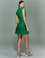 Vestido Curto De Renda Guipir Verde Cecília - comprar online