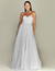 Vestido Miami Branco, tomara que caia, estilo princesa, com saia de tule longo ideal para noiva, pré weeding, casamento civil