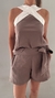 Imagen de Top Chloe Vison & Blanco