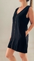Vestido corto Amelie Negro - tienda online