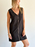 Vestido corto Amelie Negro - comprar online