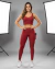 LEGGING COM BOLSO JACQUARD BORDÔ - comprar online