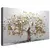 Quadro Decorativo Arvore Branca Gold 3D - loja online