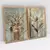 Quadro Decorativo A Delicadeza das Flores e a Harmonia Feminina Kit com 2 Quadros - NG Arts