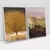 Quadro Decorativo Abstrato Árvore em Tons de Marrom e Bege com Dourado Kit de 2 Quadros na internet