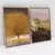 Quadro Decorativo Abstrato Árvore em Tons de Marrom e Bege com Dourado Kit de 2 Quadros