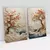 Quadro Decorativo Coast Wisdom Tree com 2 Quadros na internet