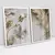 Quadro Decorativo Abstrato Marbled Flowers Kit com 2 Quadros - comprar online