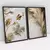 Quadro Decorativo Abstrato Marbled Flowers Kit com 2 Quadros - loja online