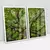 Quadro Decorativo Árvore Natureza Exposta Kit com 2 Quadros - comprar online