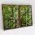 Quadro Decorativo Árvore Natureza Exposta Kit com 2 Quadros - NG Arts