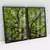 Quadro Decorativo Árvore Natureza Exposta Kit com 2 Quadros - NG Arts