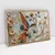 Quadro Decorativo Beija-Flor em Origami Retangular Horizontal