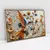 Imagem do Quadro Decorativo Beija-Flor em Origami Retangular Horizontal
