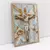 Quadro Decorativo Crucifixo Dourado Sobre o Mármore