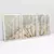 Imagem do Quadro Decorativo Flower Dandelion Seed Semente de Flor de Dente-de-leão Kit com 3 Quadros