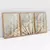 Quadro Decorativo Flower Dandelion Seed Semente de Flor de Dente-de-leão Kit com 3 Quadros - comprar online