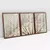 Quadro Decorativo Flower Dandelion Seed Semente de Flor de Dente-de-leão Kit com 3 Quadros - NG Arts