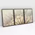 Quadro Decorativo Flower Dandelion Seed Semente de Flor de Dente-de-leão Kit com 3 Quadros na internet