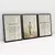 Quadro Decorativo Jesus e Versículos Kit com 3 Quadros - NG Arts