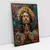Quadro Decorativo Jesus Orando Efeito 3D de Mosaico de Ladrilhos na internet