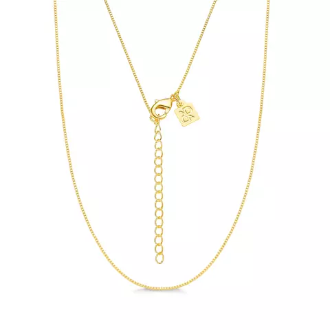 Corrente Veneziana com Extensor Banhada a Ouro 18k