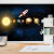 Papel de Parede Infantil Astronauta Pn470 - comprar online