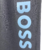 Bermuda Hugo Boss Mauricinho Preto Logo Azul Claro - comprar online