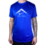 Camisa Dry Fit Nike Azul Logo Trail Branco