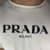 Camisa Prada Milano Bege 40.1 Estampa Logo na internet