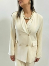 Blazer Gola Chiffon Off White - comprar online