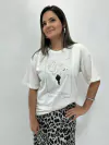 T-shirt Having to Speak - Off white - comprar online