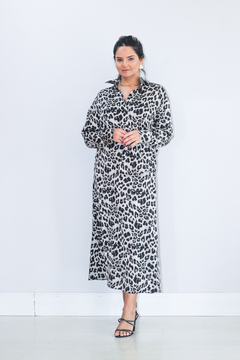 Camisa Botões Animal Print - loja online