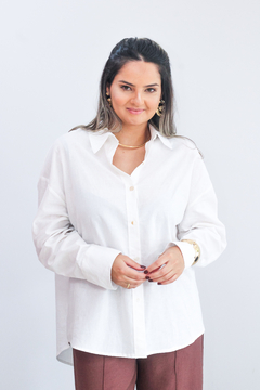 Camisa Botões Ampla - loja online