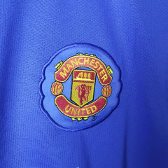 Camisa Manchester United Retrô 2007/2008 Azul - Nike - loja online