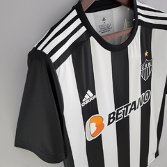 Camisa Atlético Mineiro I 22/23 Torcedor Adidas Masculina - Preto e Branco - Lux Imprts | CAMISAS DE FUTEBOL E BASQUETE
