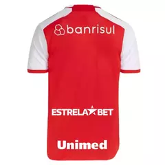 Camisa Internacional I 24/25 - Torcedor Adidas Masculina - Vermelha e branca com patrocínio - comprar online
