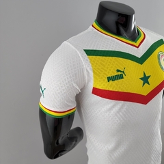 Camisa Seleção do Senegal Home 22/23 Jogador Puma Masculina - Branca - Lux Imprts | CAMISAS DE FUTEBOL E BASQUETE