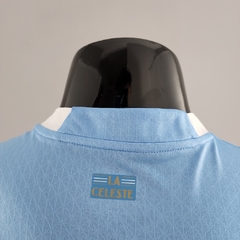 Camisa Seleção do Uruguai I 22/23 - Jogador Puma Masculina - Azul celeste - loja online
