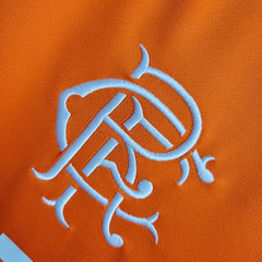 Imagem do Camisa Rangers II 22/23 - Torcedor Castore Masculina - Laranja com detalhes em azul e branco