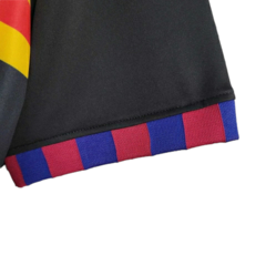 Camisa Barcelona Treino 23/24 - Torcedor Nike Masculina - Preta - Lux Imprts | CAMISAS DE FUTEBOL E BASQUETE