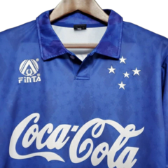 Camisa Cruzeiro Retrô 1993/1994 Azul - Finta na internet