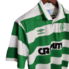 Camisa Celtic Retrô 1987/1989 Verde e Branca - Umbro - Lux Imprts | CAMISAS DE FUTEBOL E BASQUETE