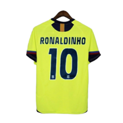 Camisa Barcelona Retrô 2005/2006 Amarela - Nike - loja online
