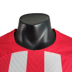 Camisa Atlético de Madrid I 23/24 Jogador Nike Masculina - Vermelho - Lux Imprts | CAMISAS DE FUTEBOL E BASQUETE