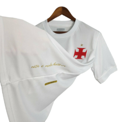 Camisa Vasco da Gama III 23/24 - Torcedor Kappa Masculina -Branca com detalhes em dourado - Lux Imprts | CAMISAS DE FUTEBOL E BASQUETE